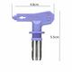 Light Purple Airless Spraying Gun Tips 4 Series 11-21 For Wagner Atomex Paint Spray Tip