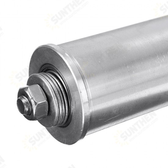30/50mm DIY Double Bearing Driving Wheel Belt Sander Conveyor Guide Wheel With 8mm Shaft Rod / Wrench 30/50mm DIY Double Bearing Driving Wheel Belt Sander Conveyor Guide Wheel With 8mm Shaft Rod / Wrench