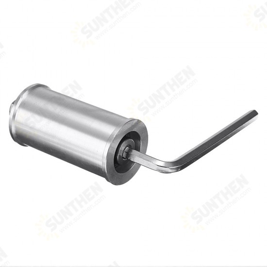 30/50mm DIY Double Bearing Driving Wheel Belt Sander Conveyor Guide Wheel With 8mm Shaft Rod / Wrench 30/50mm DIY Double Bearing Driving Wheel Belt Sander Conveyor Guide Wheel With 8mm Shaft Rod / Wrench