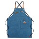 Multi-pocket Canvas Work Apron Washable Dust-proof Apron For Craftsman Carpenter Mason Multi-pocket Canvas Work Apron Washable Dust-proof Apron For Craftsman Carpenter Mason