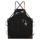 Multi-pocket Canvas Work Apron Washable Dust-proof Apron For Craftsman Carpenter Mason Multi-pocket Canvas Work Apron Washable Dust-proof Apron For Craftsman Carpenter Mason