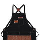 Multi-pocket Denim Work Apron Washable Dust-proof Apron For Craftsman Carpenter Mason Multi-pocket Denim Work Apron Washable Dust-proof Apron For Craftsman Carpenter Mason