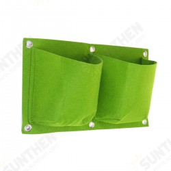 Multi-pocket Wall Hanging Planting Bag Fabric Grow Bag