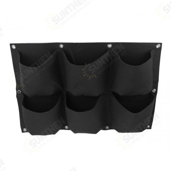Multi-pocket Wall Hanging Planting Bag Fabric Grow Bag Multi-pocket Wall Hanging Planting Bag Fabric Grow Bag