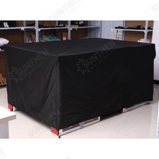 Outdoor Patio Furniture Cover Rectangular Garden Rattan Table Cover Waterproof Cover Outdoor Patio Furniture Cover Rectangular Garden Rattan Table Cover Waterproof Cover