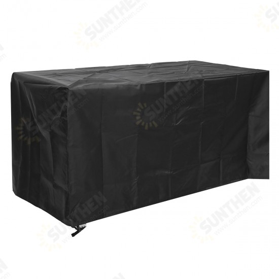 Outdoor Patio Furniture Cover Rectangular Garden Rattan Table Cover Waterproof Cover Outdoor Patio Furniture Cover Rectangular Garden Rattan Table Cover Waterproof Cover