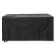 Outdoor Patio Furniture Cover Rectangular Garden Rattan Table Cover Waterproof Cover