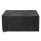 Outdoor Patio Furniture Cover Rectangular Garden Rattan Table Cover Waterproof Cover Outdoor Patio Furniture Cover Rectangular Garden Rattan Table Cover Waterproof Cover