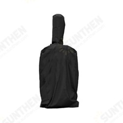 Outdoor Pizza Wood-Fired Oven Cover 165x65x45cm Waterproof Oxford Cloth Black