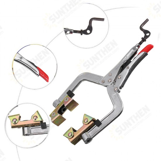 PG634V 245mm Woodworking Clamp Holding Clamping Welding Adjustable Square Locking Pliers Repair Tool