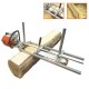 Portable Chain Saw Chainsaw Mill Machine Planking Milling Machine Bar Size 18 Inch to 36 Inch