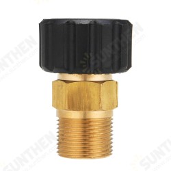 Pressure Washer Adapter Female M22x15mm Convert to Male M22x14mm Quick Connect