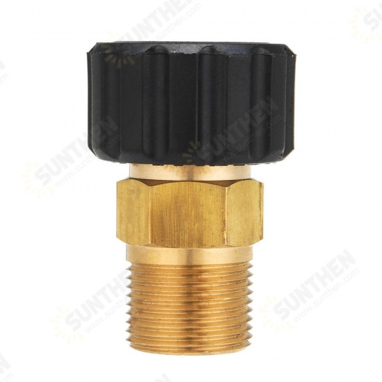 Pressure Washer Adapter Female M22x15mm Convert to Male M22x14mm Quick Connect