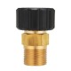 Pressure Washer Adapter Female M22x15mm Convert to Male M22x14mm Quick Connect