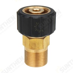 Pressure Washer Adapter Female M22x15mm Convert to Male M22x14mm Quick Connect