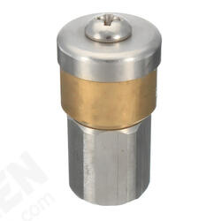 Pressure Washer Drain Sewer Rotary Cleaning Jetter Nozzle 3 Jet 1/8 Inch Female Pressure Washer Drain Sewer Rotary Cleaning Jetter Nozzle 3 Jet 1/8 Inch Female