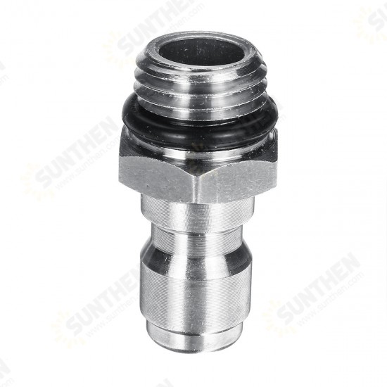 Pressure Washer Extension Lance Wand 1/4inch M22 Quick Connect Adapter Hose G-un Fit Pressure Washer Extension Lance Wand 1/4inch M22 Quick Connect Adapter Hose G-un Fit