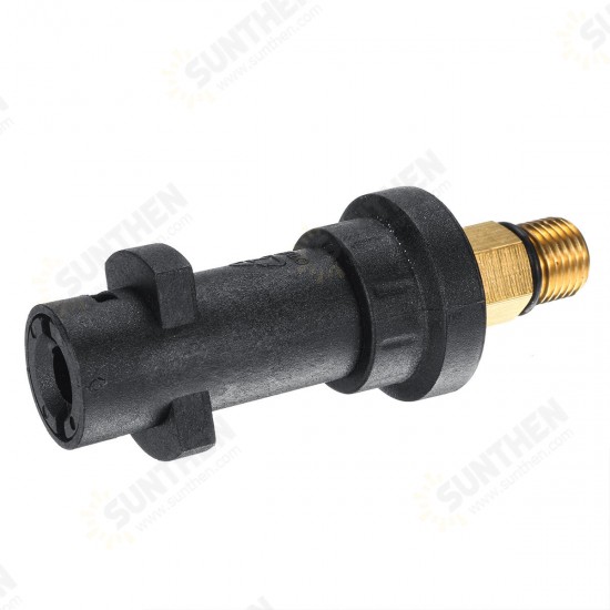 Pressure Washer Extension Lance Wand 1/4inch M22 Quick Connect Adapter Hose G-un Fit