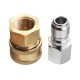 Pressure Washer Quick Release Adapter 3/8 Inch 14.8mm Coupling Connector Set