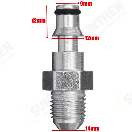 Quick Connection Pressure Washer Gun Hose Fitting To M14 Adapter Convex Head For Lavor VAX