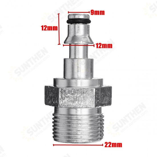 Quick Connection Pressure Washer Gun Hose Fitting To M22 Adapter For Lavor VAX