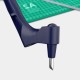 Stainless Steel Craft Knive with Engraving Board 360-Degree Rotating Blade Craft Cutting Tools for Craft Stencil Stainless Steel Craft Knive with Engraving Board 360-Degree Rotating Blade Craft Cutting Tools for Craft Stencil