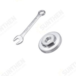 Stainless Steel Hexagonal Pressing Plate Wrench Spanner for 100 Angle Grinder