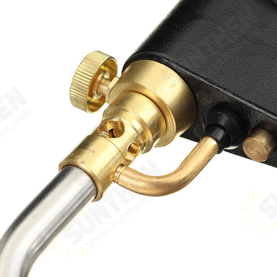 TS8000 Type High Temperature Brass Mapp Gas Torch Propane Welding Pipe With a Replaceable Brass Welding Torch Head