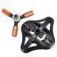 Three-prong Rotating Multifunctional Omni-directional Convenient Automatic Irrigation Sprinkler with Disc Base Three-prong Rotating Multifunctional Omni-directional Convenient Automatic Irrigation Sprinkler with Disc Base
