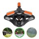 Three-prong Rotating Multifunctional Omni-directional Convenient Automatic Irrigation Sprinkler with Disc Base Three-prong Rotating Multifunctional Omni-directional Convenient Automatic Irrigation Sprinkler with Disc Base