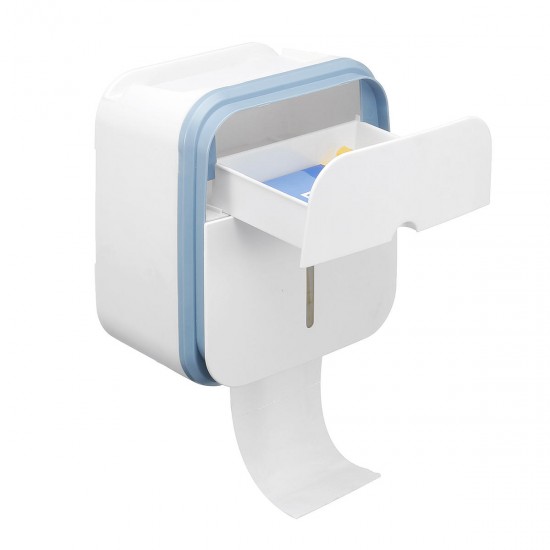 Toilet Hand Paper Towel Dispenser Tissue Box Holder Wall Mounted Bathroom Kit