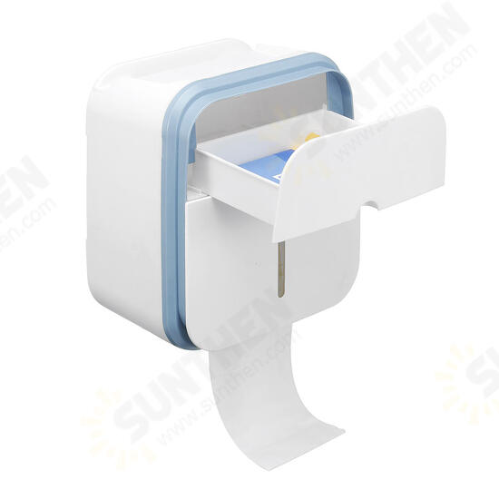 Toilet Hand Paper Towel Dispenser Tissue Box Holder Wall Mounted Bathroom Kit