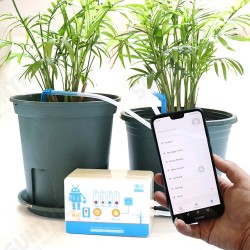 Trickle Irrigation Watering Device WIFI Remote Watering Pump Controller Indoor Plants Drip Water Pump Timer System Trickle Irrigation Watering Device WIFI Remote Watering Pump Controller Indoor Plants Drip Water Pump Timer System