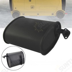 Universal Black Iron 2-3KW Exhaust Muffler Silencer for 5.5HP 6.5HP 3500W 4000W Gasoline Generator Universal Black Iron 2-3KW Exhaust Muffler Silencer for 5.5HP 6.5HP 3500W 4000W Gasoline Generator