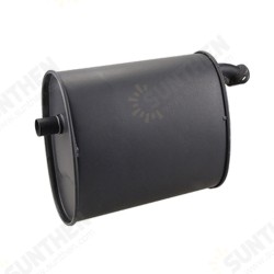 Universal Black Iron 2-3KW Exhaust Muffler Silencer for 5.5HP 6.5HP 3500W 4000W Gasoline Generator Universal Black Iron 2-3KW Exhaust Muffler Silencer for 5.5HP 6.5HP 3500W 4000W Gasoline Generator