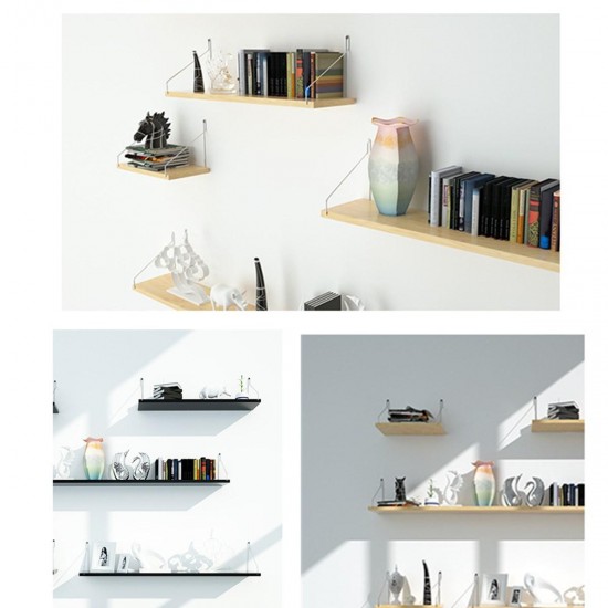 Wall-Mounted Wall Shelf Storage Display Rack Bookshelf Wall Home Decoration