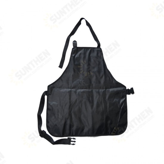 Waxed Canvas Work Apron Waterproof Pockets Garden Kitchen Tool Woodworking Cloth Waxed Canvas Work Apron Waterproof Pockets Garden Kitchen Tool Woodworking Cloth