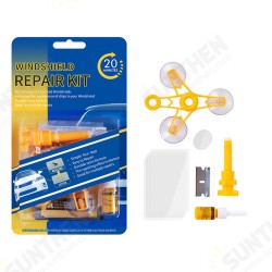 Windshield Repair Tool Glass Curing Glue Car Window Glass Scratch Crack Restore Kit