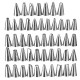 130Pcs Cake Decorating Kit Baking Fondant Supplies Turntable Bag Tip Spatula Tools Kit