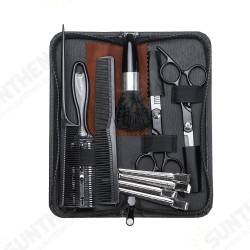 13Pcs Stainless Steel Hairdressing Shears Set Professional Thinning Scissors For Barber/Salon/Home/Men/Women/Kids/Adults Shear Sets 13Pcs Stainless Steel Hairdressing Shears Set Professional Thinning Scissors For Barber/Salon/Home/Men/Women/Kids/Adults Shear Sets