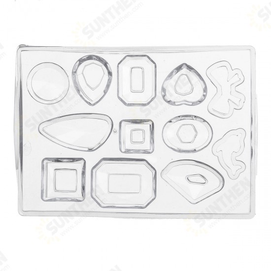 141Pcs DIY Silicone Resin Casting Molds Pendant Making Necklace Mould Hand Craft Tools Kit