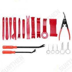 19Pcs Car Door Trim Clip Pliers Remover Puller Repair Tools Kit 19Pcs Car Door Trim Clip Pliers Remover Puller Repair Tools Kit