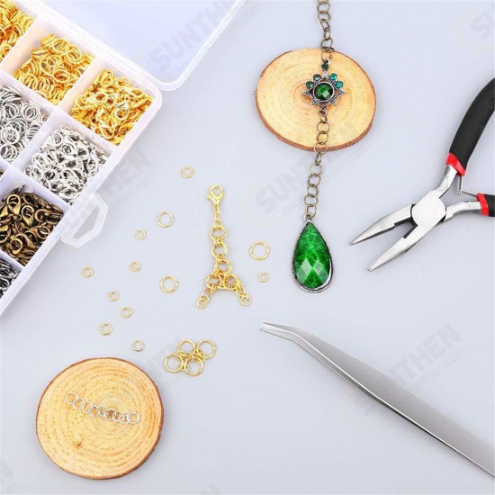 22Pcs Jewelry Making Tools Repair Kit Jewelry Pliers Beading Wire Set DIY Craft