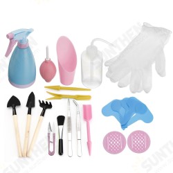 23 Sets Garden Tools Set 23Pcs/Set Succulent Transplanting Garden Planting Bucket Shovel Hand Tools Set Bonsai Set Kit Garden Watering Tools Kit 23 Sets Garden Tools Set 23Pcs/Set Succulent Transplanting Garden Planting Bucket Shovel Hand Tools Set Bonsai Set Kit Garden Watering Tools Kit
