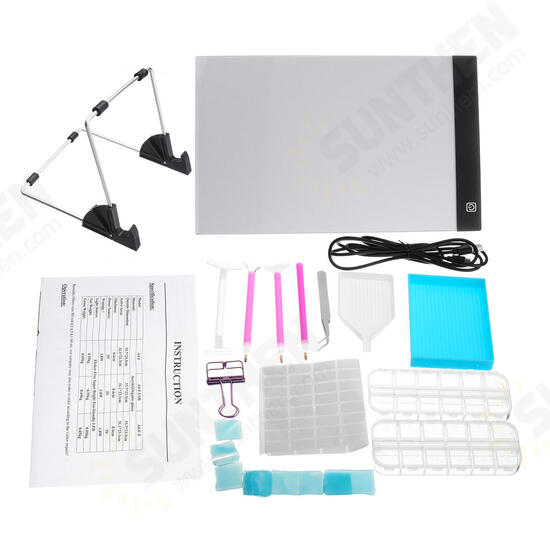 24xA4 LED Pad Tablet Board 5D Diamond Painting Tools Kit Embroider Cross Stitch 24xA4 LED Pad Tablet Board 5D Diamond Painting Tools Kit Embroider Cross Stitch