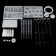 285Pcs Resin Casting Molds Kit Silicone Making Jewelry DIY Pendant Craft Mould Tools Kit