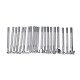 28Pcs DIY Professional Leather Craft Working Tools Kit for Hand Sewing Tools