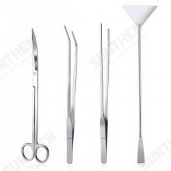 3/4/5Pcs Aquarium Fish Tank Tools Scissors Tweezers Aquatic Stainless Trim Tool 3/4/5Pcs Aquarium Fish Tank Tools Scissors Tweezers Aquatic Stainless Trim Tool