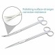 3/4/5Pcs Aquarium Fish Tank Tools Scissors Tweezers Aquatic Stainless Trim Tool