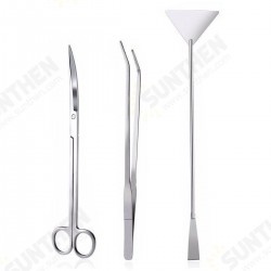 3/4/5Pcs Aquarium Fish Tank Tools Scissors Tweezers Aquatic Stainless Trim Tool 3/4/5Pcs Aquarium Fish Tank Tools Scissors Tweezers Aquatic Stainless Trim Tool